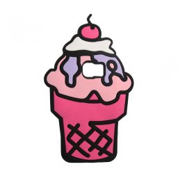 Maska silikonska Icecream Cup za Samsung G920 S6/G930 S7 pink