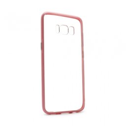 Maska Clear Cover za Samsung G950 S8 roze