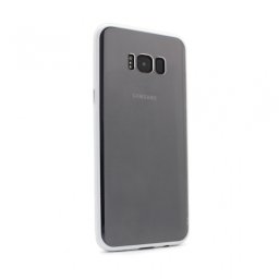 Maska Clear Cover za Samsung G955 S8 plus bela