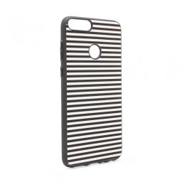 Torbica Luo Stripes za Huawei P smart/Enjoy 7S crna
