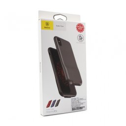 Maska Baseus 2u1 audio+charge za iPhone X crna