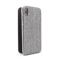 Torbica Flip Crystal za iPhone XS Max crna