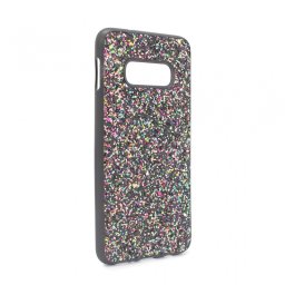 Maska Glitter za Samsung G970 S10e crna
