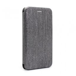 Torbica Flip Crystal za Huawei P30 crna