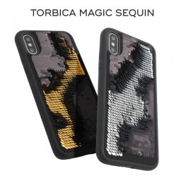 Maska Magic Sequin za iPhone 11 Pro 5.8 srebrna