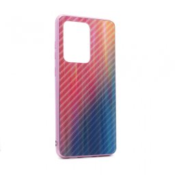 Maska Carbon glass za Samsung G988F Galaxy S20 Ultra ljubicasta