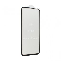 Zastitno Staklo Tempered glass 2.5D full glue za Huawei Honor 30 crni