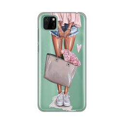 Maska Silikonska Print Skin za Huawei Y5p/Honor 9S Shopping Girl