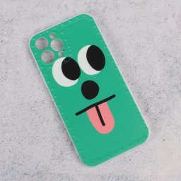 Torbica Smile face za iPhone 12 Pro 6.1 zelena