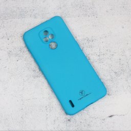 Torbica Teracell Giulietta za Motorola Moto E7 mat svetlo plava