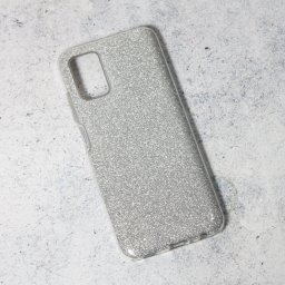 Maska Crystal Dust za Samsung A037G Galaxy A03s (EU) srebrna