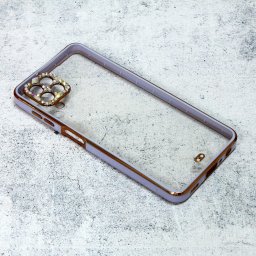 Maska Cirkon Camera za Samsung A225F Galaxy A22 4G ljubicasta