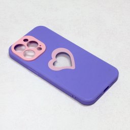 Maska LOVE IT za iPhone 13 Pro 6.1 ljubicasta