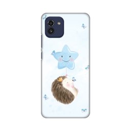 Torbica Silikonska Print Skin za Samsung A035G Galaxy A03 Hedgehog