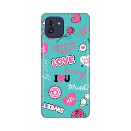 Maska Silikonska Print za Samsung A035G Galaxy A03 Love