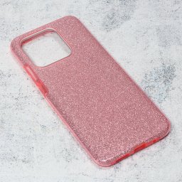 Torbica Crystal Dust za Xiaomi Redmi 10C roze