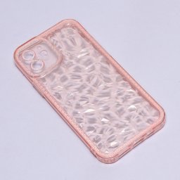 Maska Bling Diamond za iPhone 12 6.1 roze