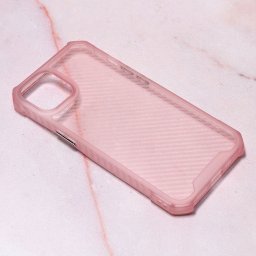 Maska Carbon Crystal za iPhone 14 6.1 pink