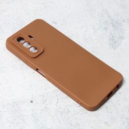 Torbica Silikon Pro Camera za Huawei Nova Y70/Y70 Plus braon