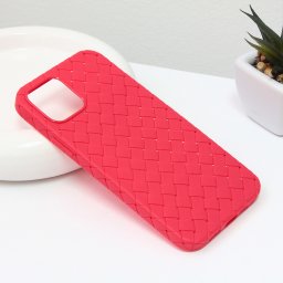 Torbica Weave case za iPhone 12 6.1 crvena