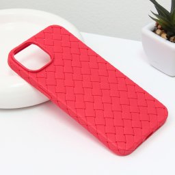 Maska Weave case za iPhone 13 6.1 crvena