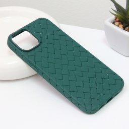 Maska Weave case za iPhone 13 6.1 zelena