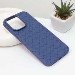 Torbica Weave case za iPhone 14 Pro Max 6.7 plava