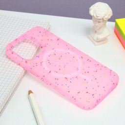 Maska Colorful Magsafe za iPhone 13 Pro 6.1 roze