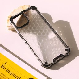 Maska Honeycomb za iPhone 14 6.1 bela