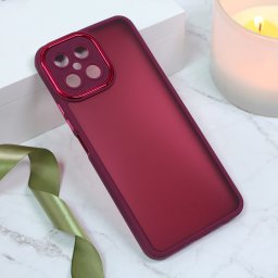 Maska Shining Camera za Honor X8 crvena