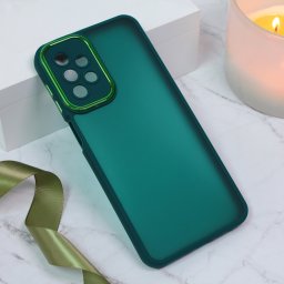 Maska Shining Camera za Samsung A235F Galaxy A23 4G/5G tamno zelena