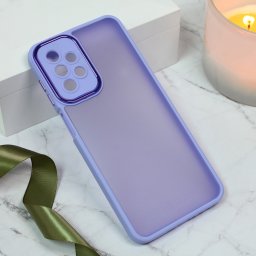 Maska Shining Camera za Samsung A235F Galaxy A23 4G/5G ljubicasta