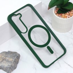 Maska Magsafe za Samsung S911B Galaxy S23 zelena