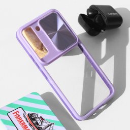 Maska CamShield za Samsung S901B Galaxy S22 ljubicasta