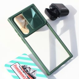 Maska CamShield za Samsung S901B Galaxy S22 Ultra zelena