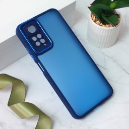 Maska Shining Camera za Xiaomi Redmi Note 11/Note 11S plava
