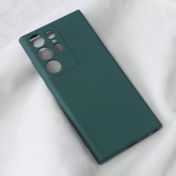 Maska Teracell Soft Velvet za Samsung S918B Galaxy S23 Ultra tamno zelena