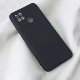 Maska Teracell Soft Velvet za Xiaomi Redmi 10C crna