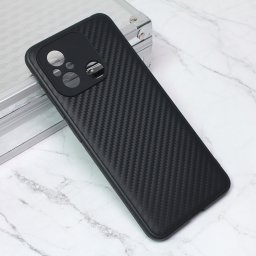 Torbica Carbon fiber za Xiaomi Redmi 12C crna
