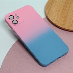 Maska Rainbow Spring za iPhone 12 6.1 roze plava