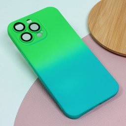 Maska Rainbow Spring za iPhone 14 Pro Max 6.7zeleno svetlo plava