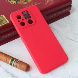 Torbica Soft Silicone za Xiaomi Redmi 12C crvena