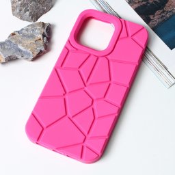 Maska Color Stone za iPhone 14 Pro Max 6.7 pink