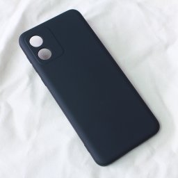 Maska Teracell Soft Velvet za Motorola Moto E13 crna