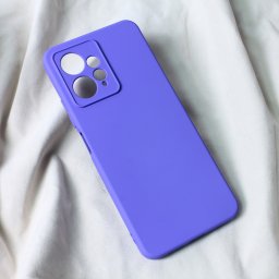 Maska Teracell Soft Velvet za Xiaomi Redmi Note 12 4G ((EU) ljubicasta