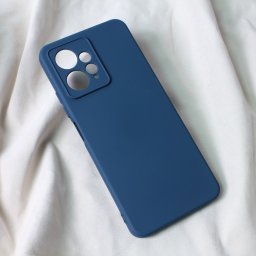 Maska Teracell Soft Velvet za Xiaomi Redmi Note 12 4G ((EU) tamno plava