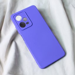 Maska Teracell Soft Velvet za Xiaomi Redmi Note 12 Pro 5G (EU) ljubicasta