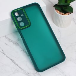 Maska Shining Camera za Samsung A145R/A146B Galaxy A14 4G/5G tamno zelena