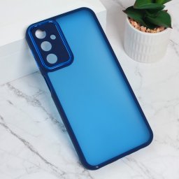 Maska Shining Camera za Samsung Galaxy A24 4G plava