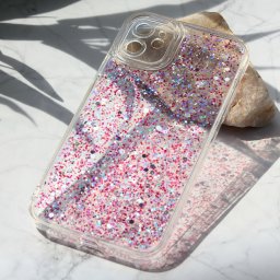 Maska Glitter za iPhone 11 6.1 ljubicasta